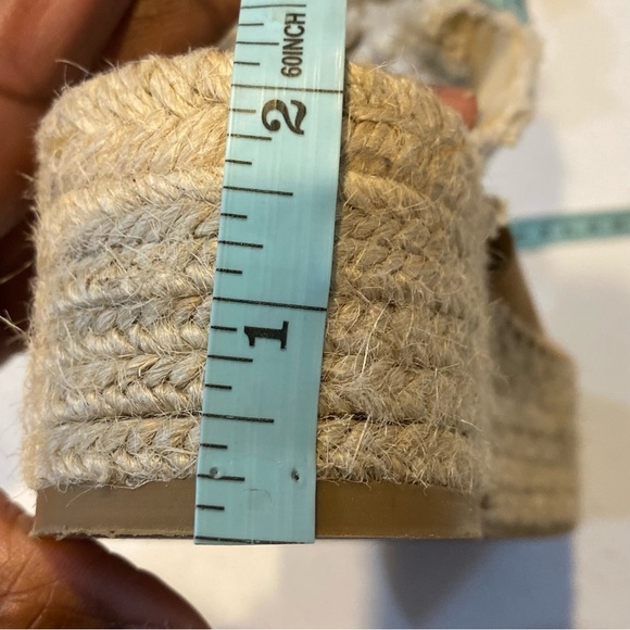 ZARA Platform Espadrilles Sandal Tan - Picture 14 of 16